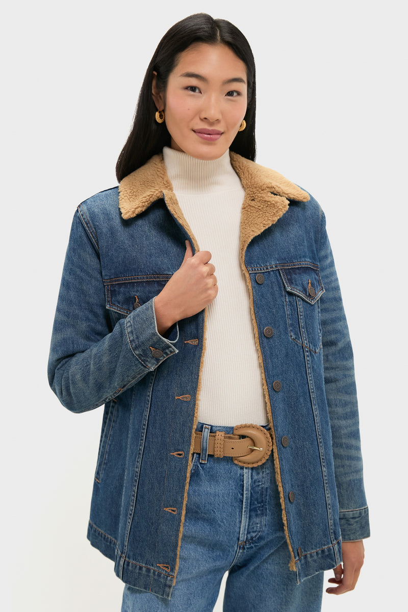 City Lights Donna Jacket with Sherpa Lining