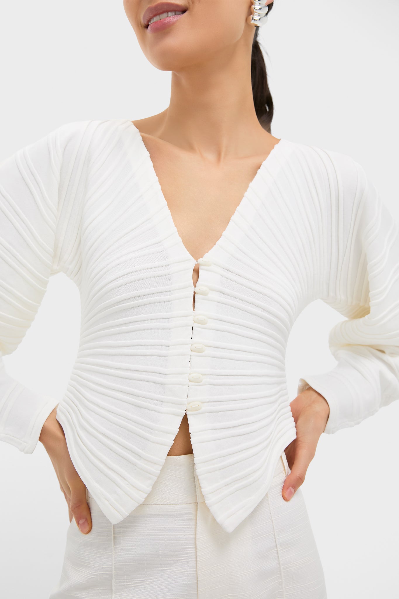 Off White Blair Knit Cardigan