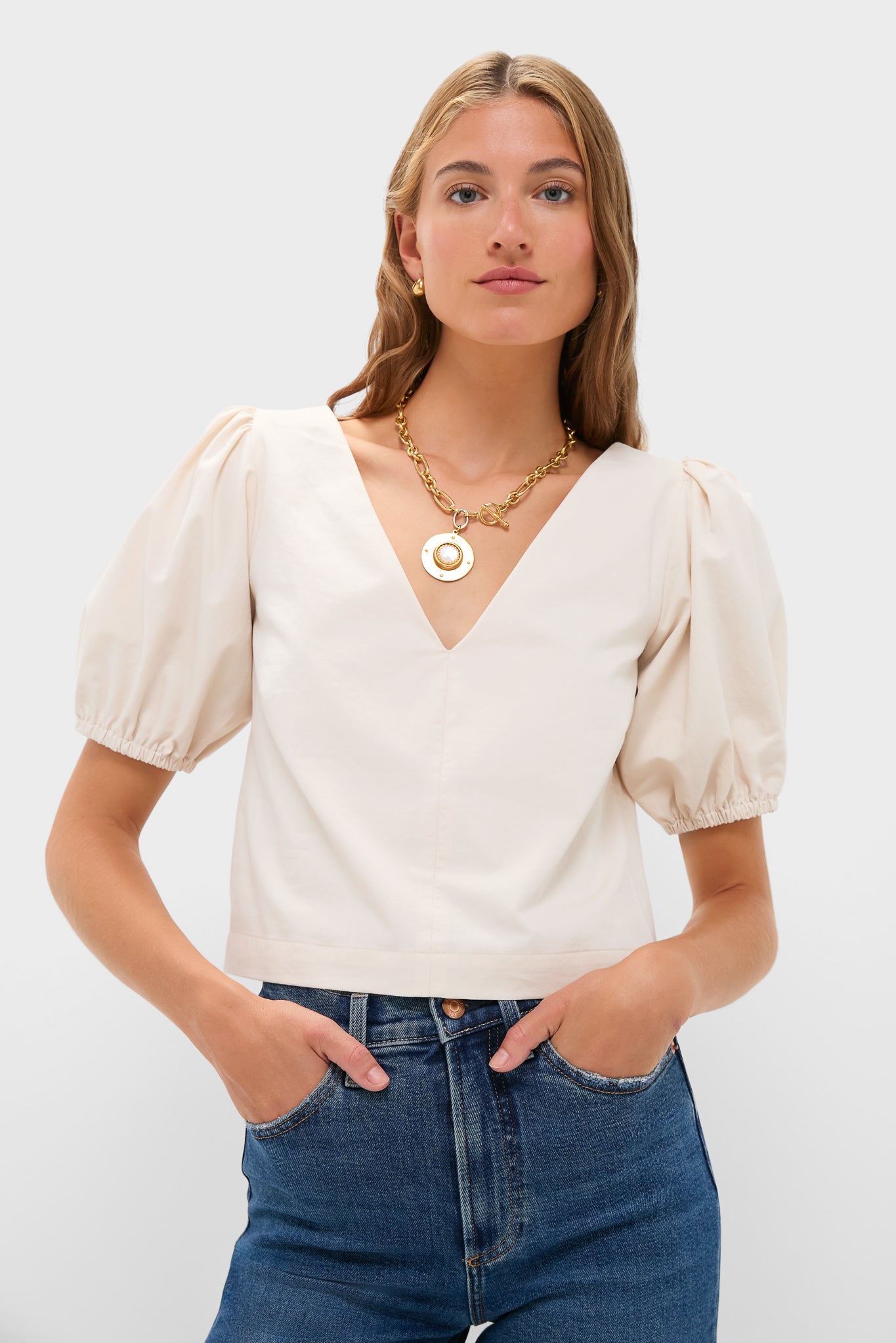 White Swan V Top