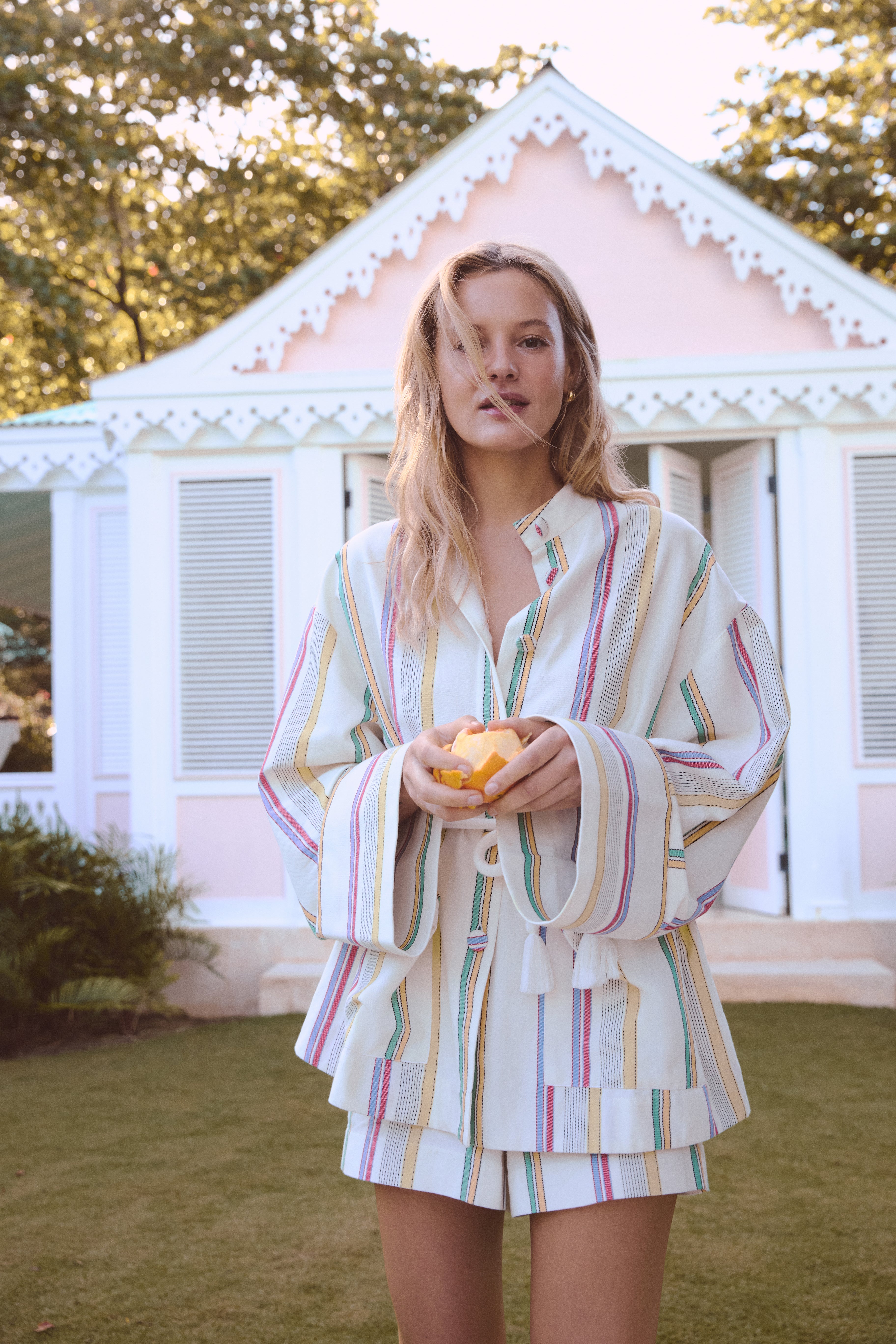 Isla Stripe Loren Jacket | Tuckernuck