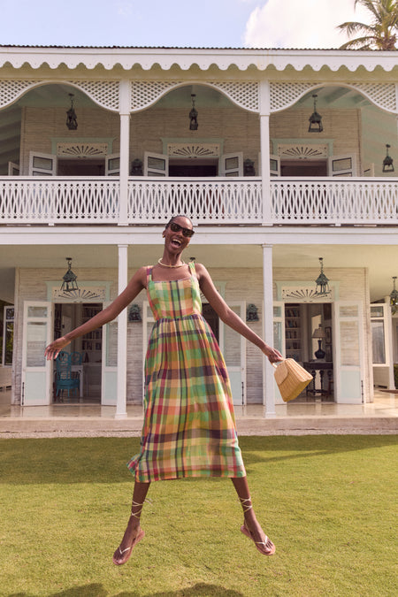 Natural Raffia Petite Lady Bag