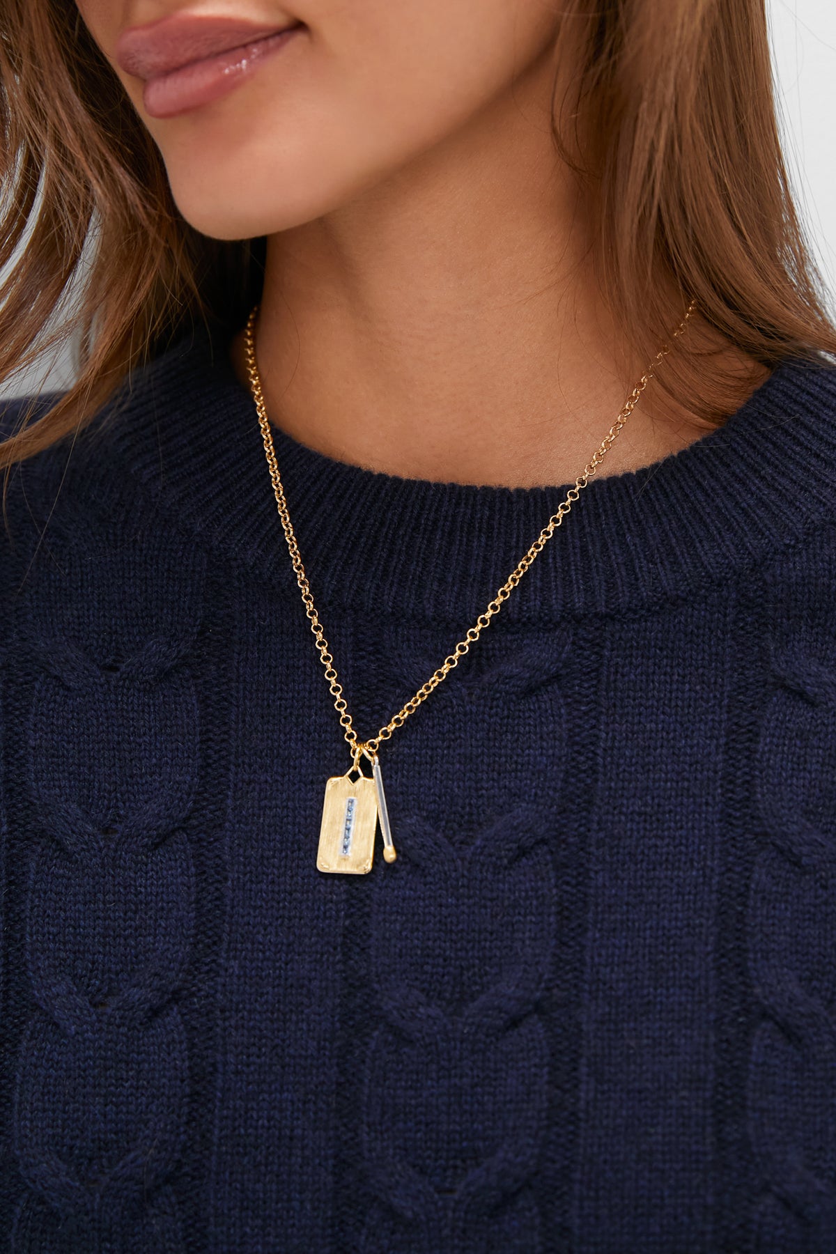 Gold Carpe Diem Necklace