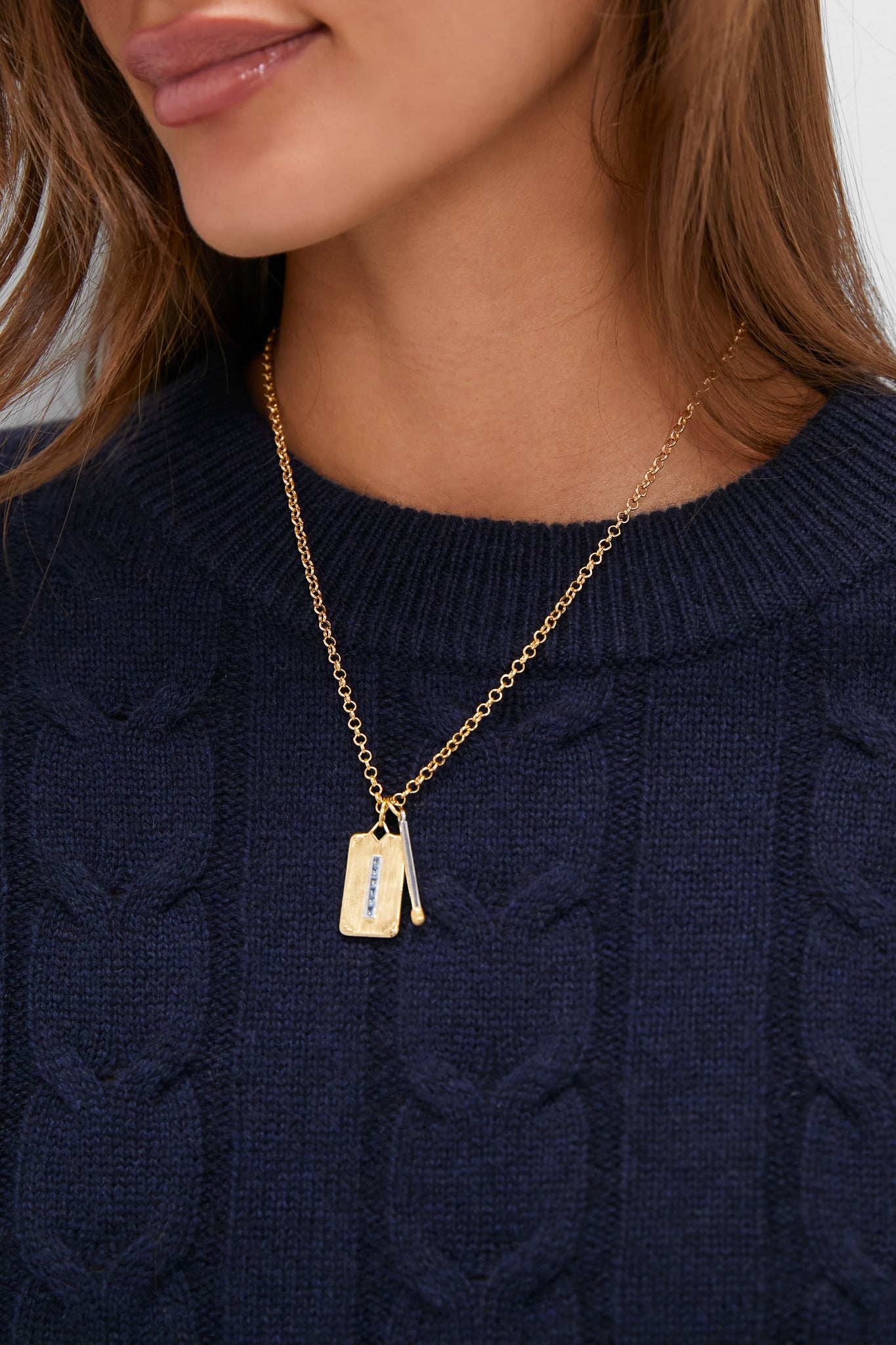 Gold Carpe Diem Necklace