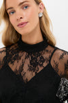 Black Lace Adele Blouse
