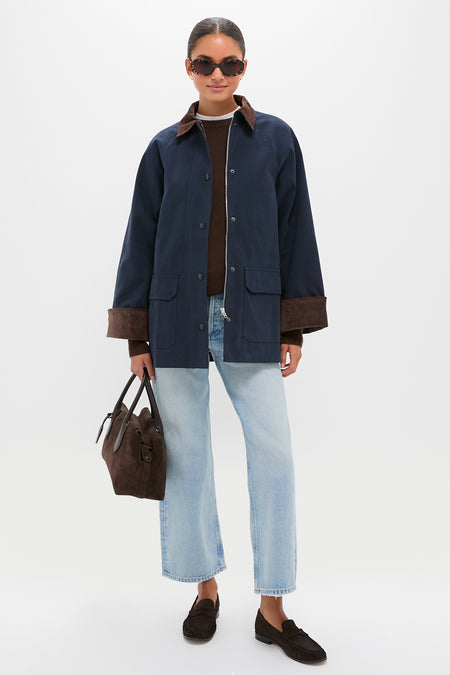 Navy Barn Jacket
