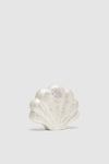 White Almeja Clutch
