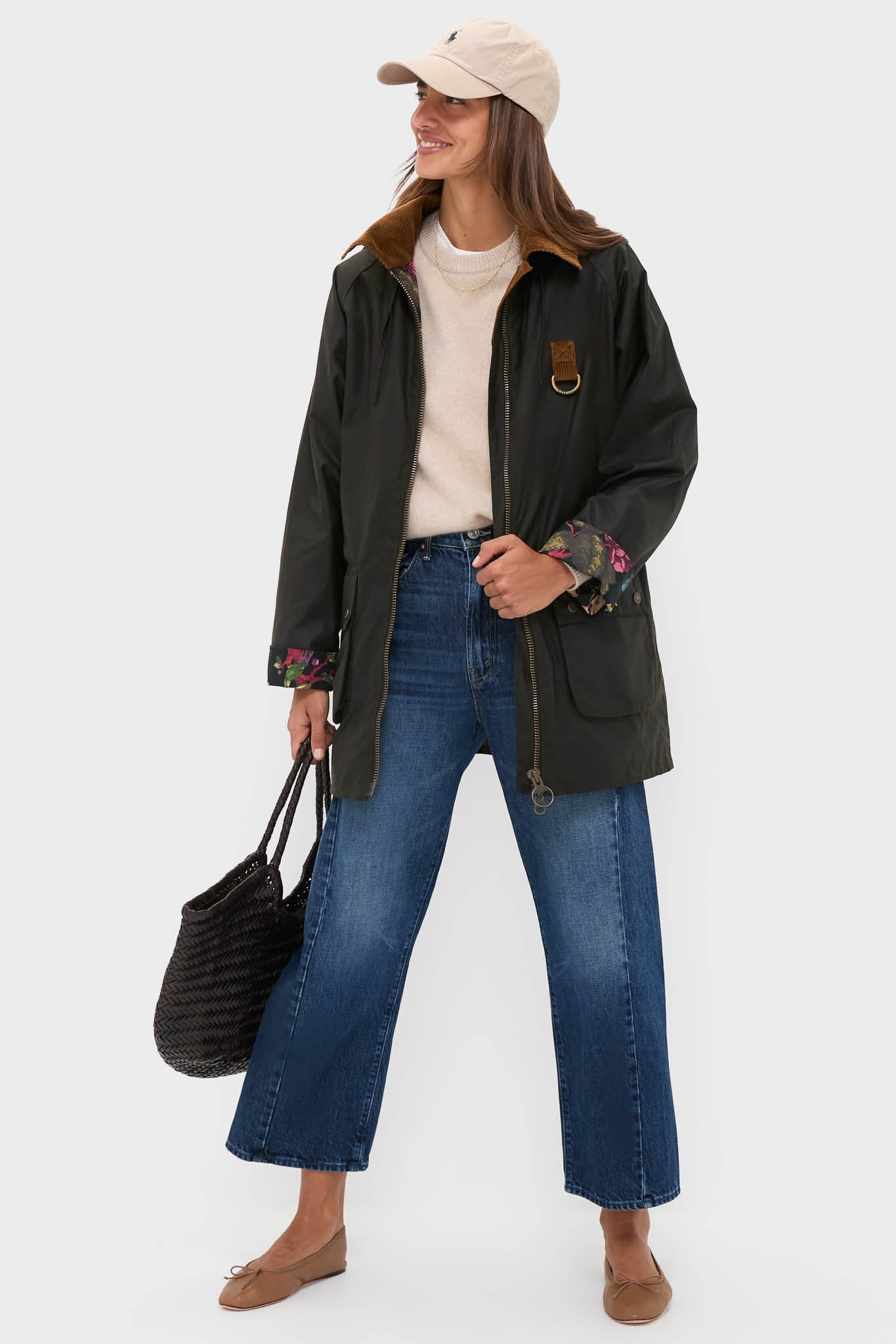 Olive Barbour x Tuckernuck Elodie Wax Jacket