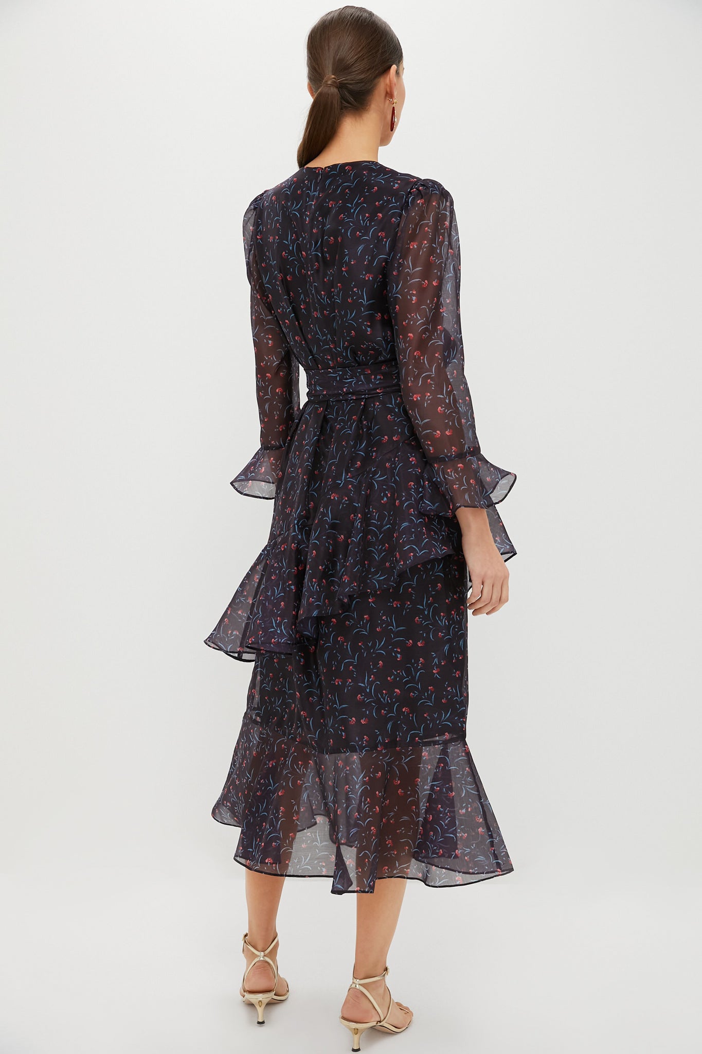 Midnight Oleander Sasha Dress