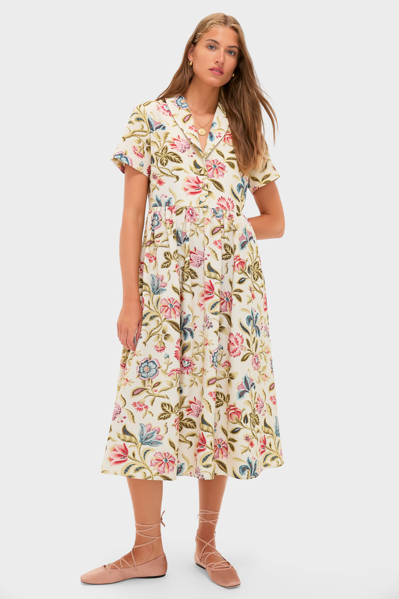 Dianthus Floral Adelaide Dress