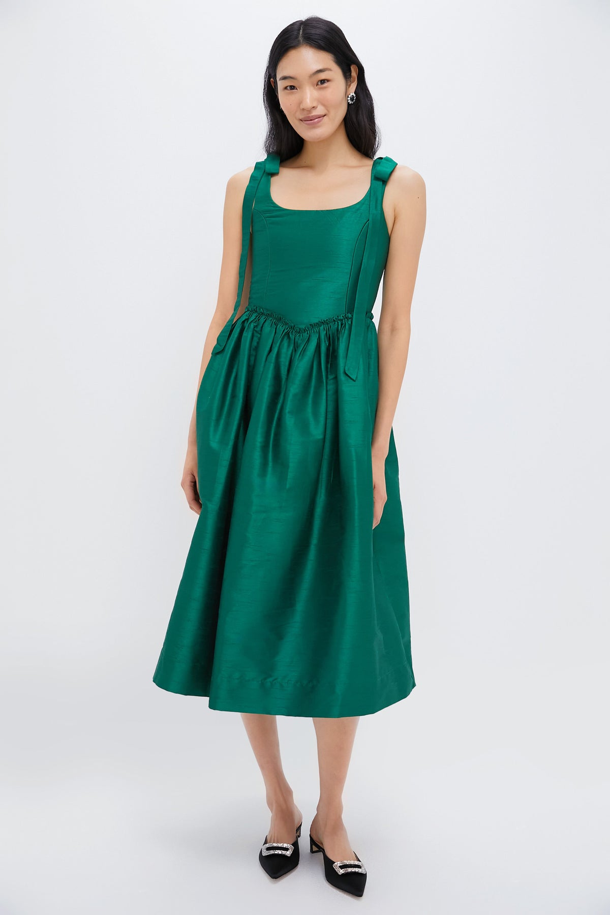 Louise Emerald Marie Dress Emerald / M Louise Emerald Marie Dress Emerald / M