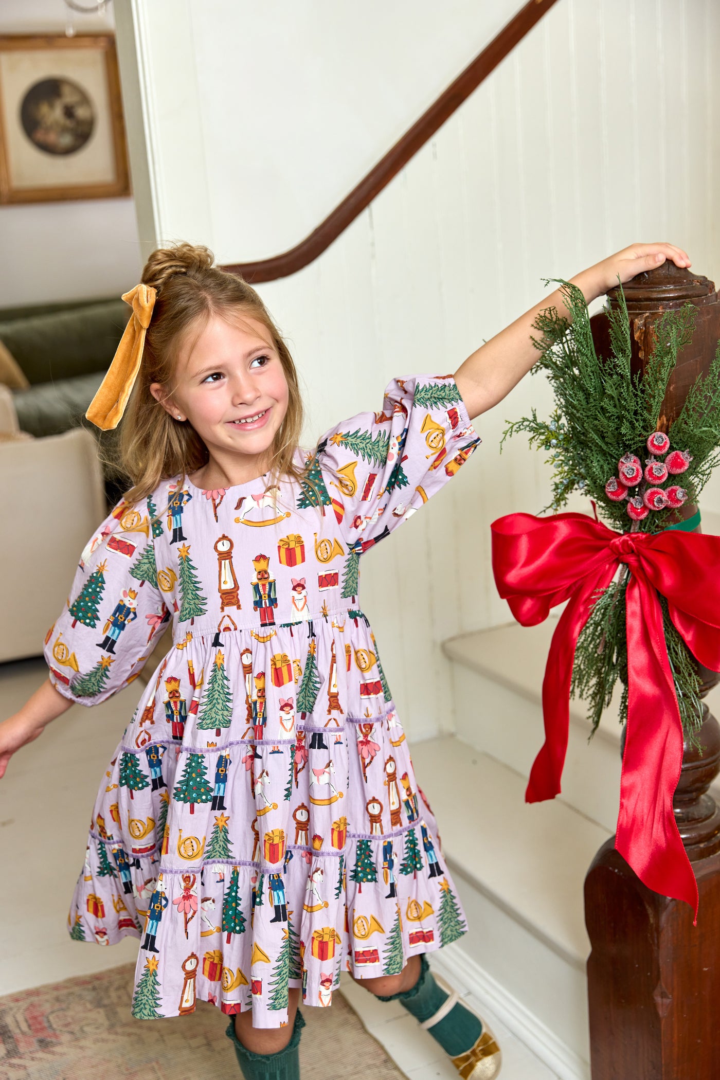 Lavender Girls Peachy Dress
