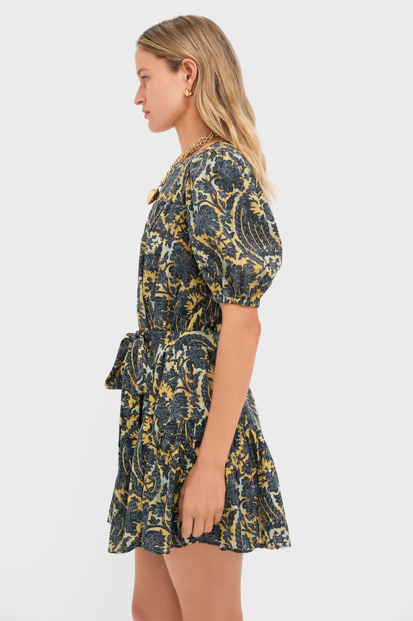 Luna Rosalie Short Sleeve Mini Dress