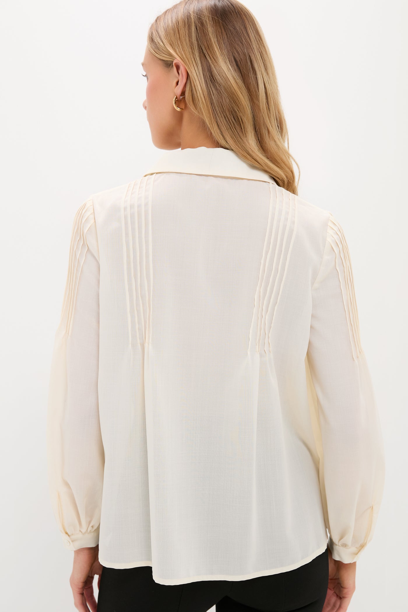 Sheer Bow Bessie Blouse