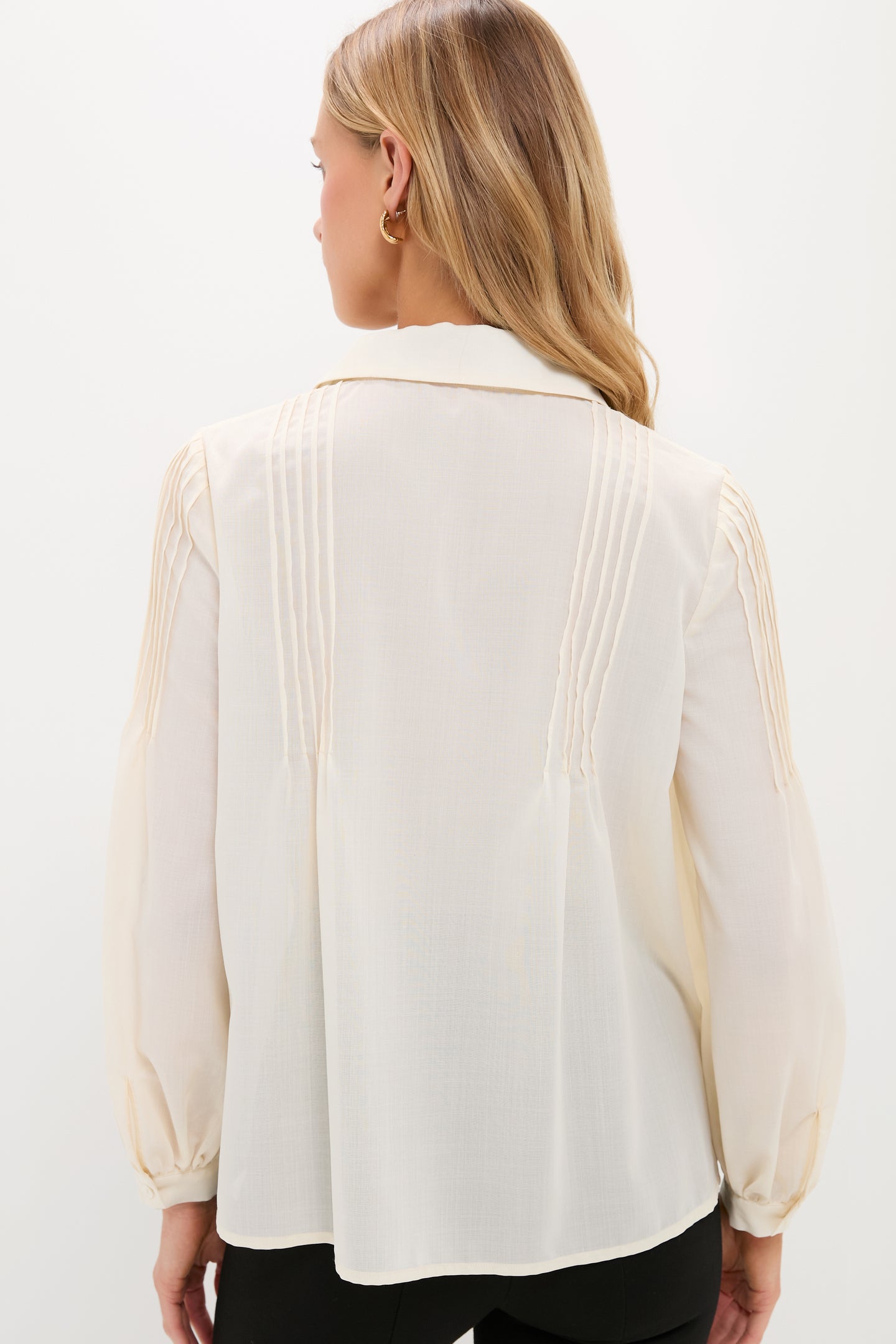 Sheer Bow Bessie Blouse