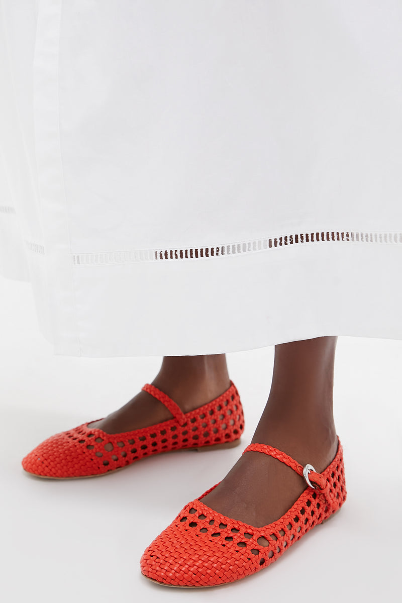 Wild Poppy Mary Jane Nell Flat