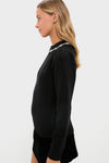 Black Bejeweled Lucy Sweater