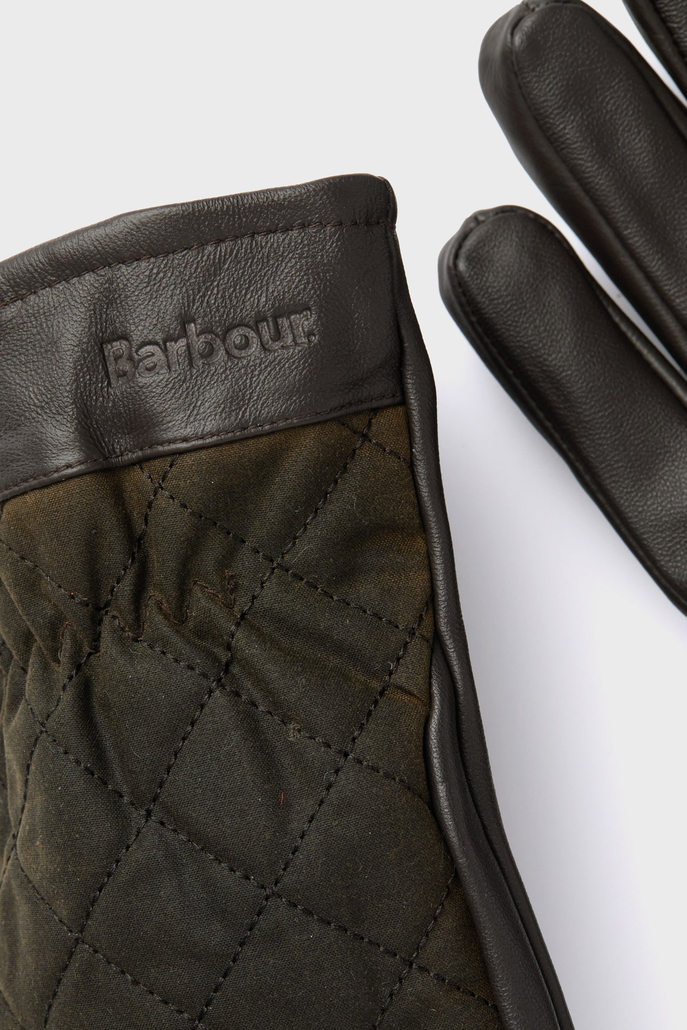 Olive Brown Dalegarth Gloves | Barbour