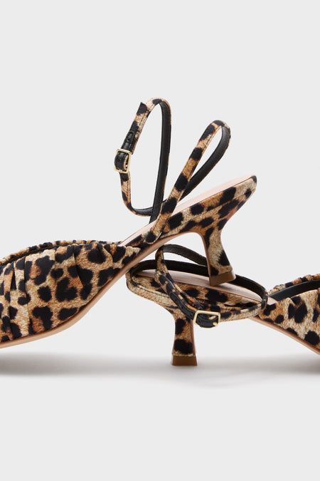 Leopard Jersey Rio Heels