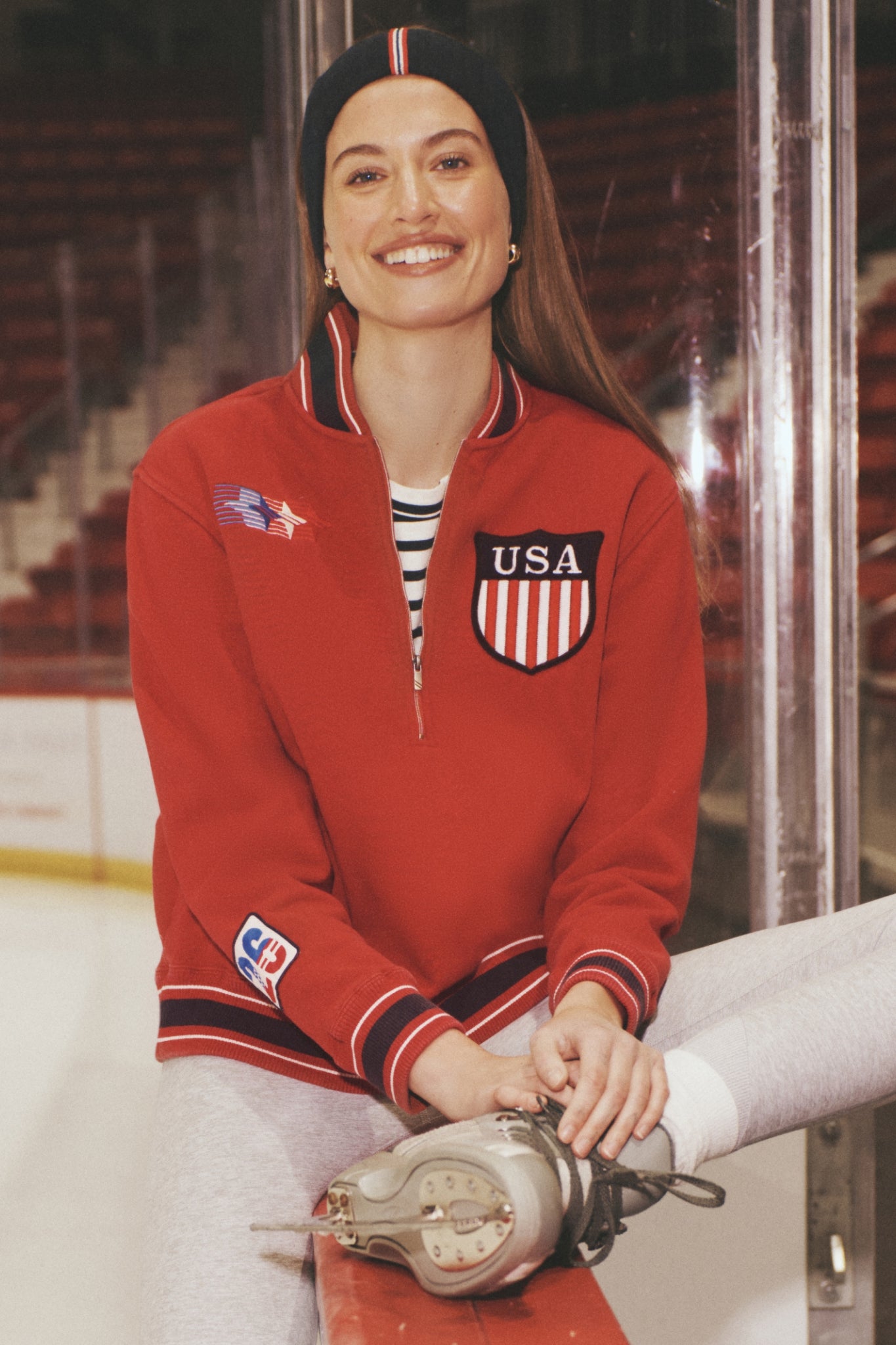 Red Shaun Quarter Zip | Tuckernuck