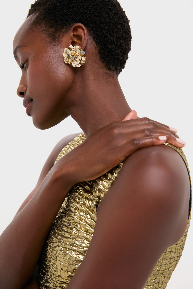 Gold Milena Earrings