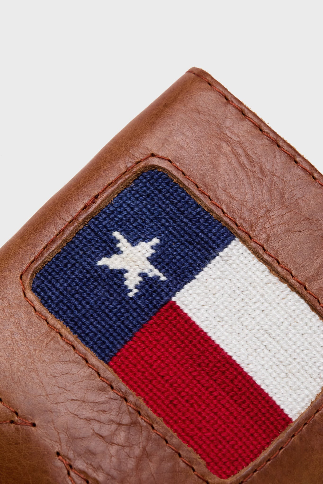 Texas Flag Needlepoint Can Cooler