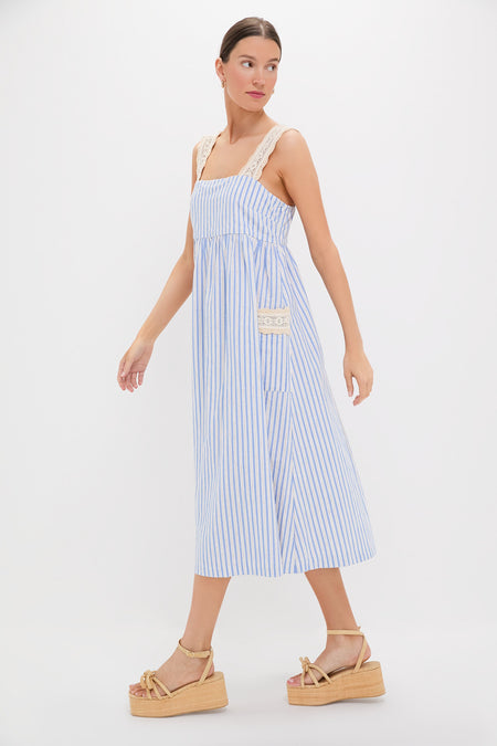 Blue Stripe Harbour Dress