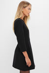 Black Crepe Haley Dress