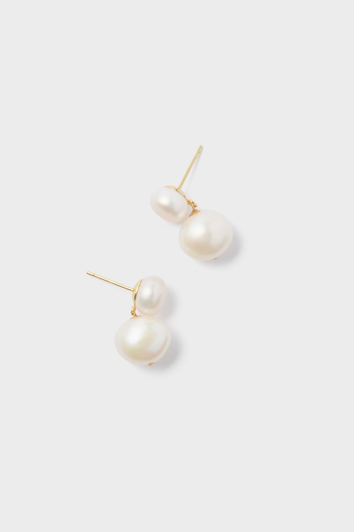 White Freshwater Pearl Sandra Earrings