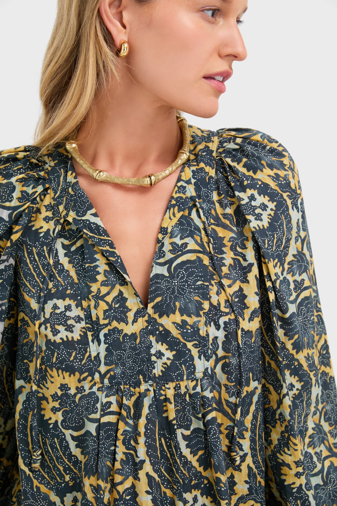 Luna Brea Long Sleeve Blouse