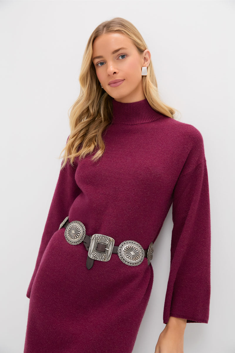 Cranberry Vivianne Midi Dress