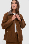 Brown Eloise Chore Jacket