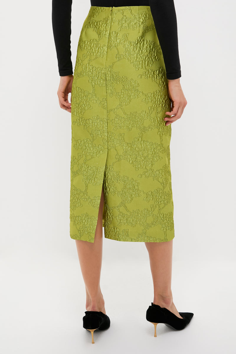 Brocade Metallic Ellington Skirt