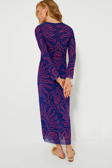 Oasis Azul Tania Dress