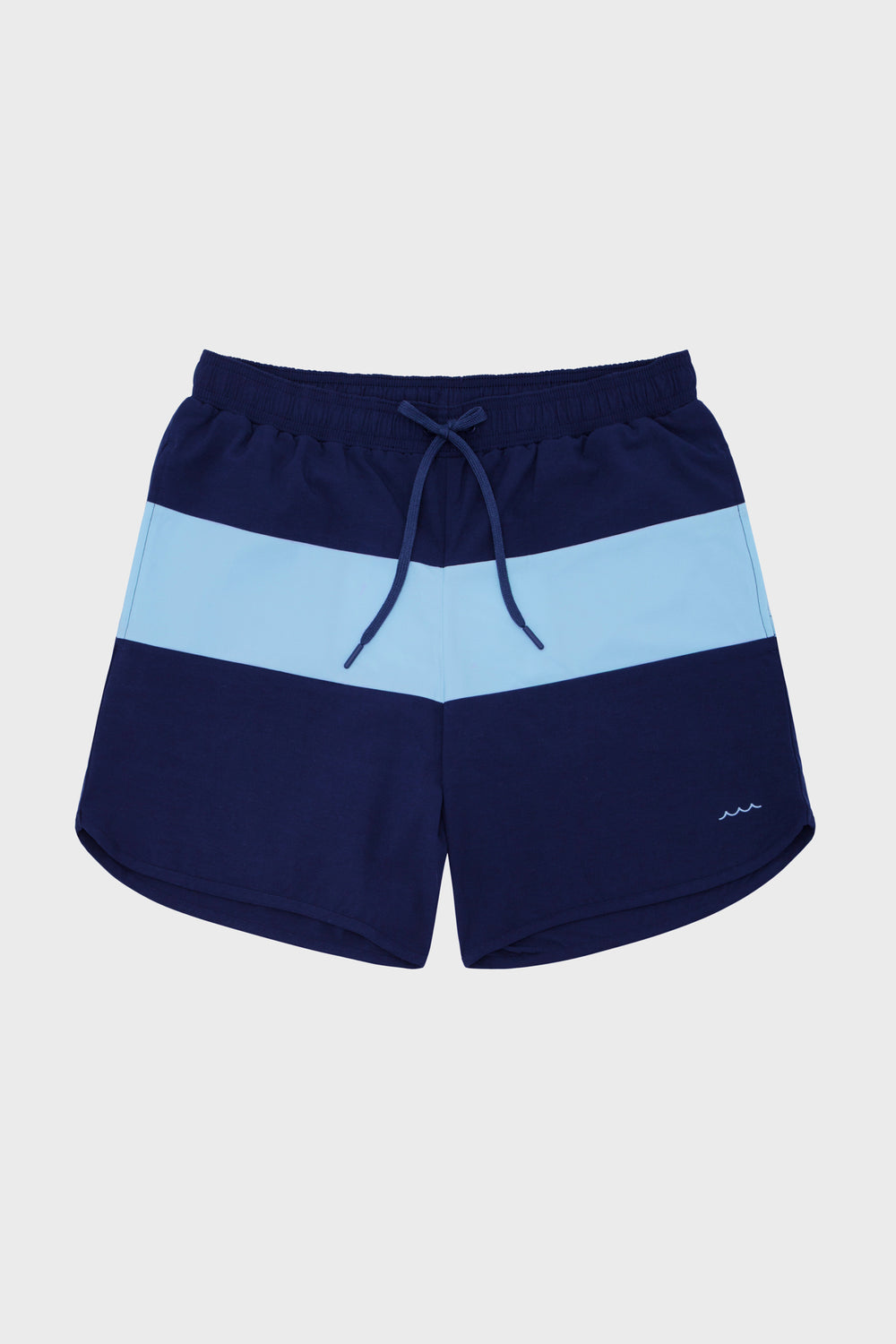Men's Navy Stripe Boardie