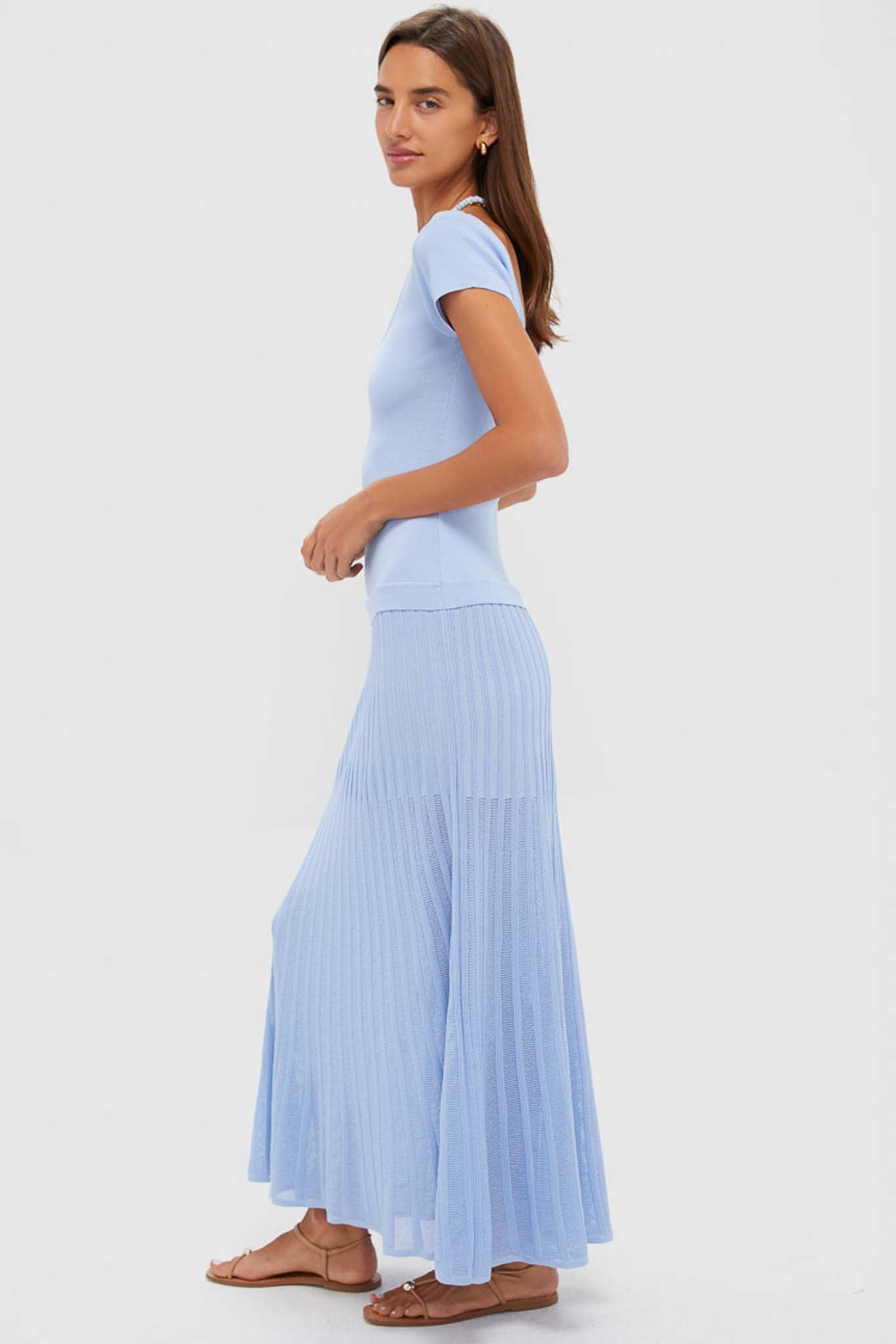 bridget textured maxi dress Open Water Bridget Maxi Dress