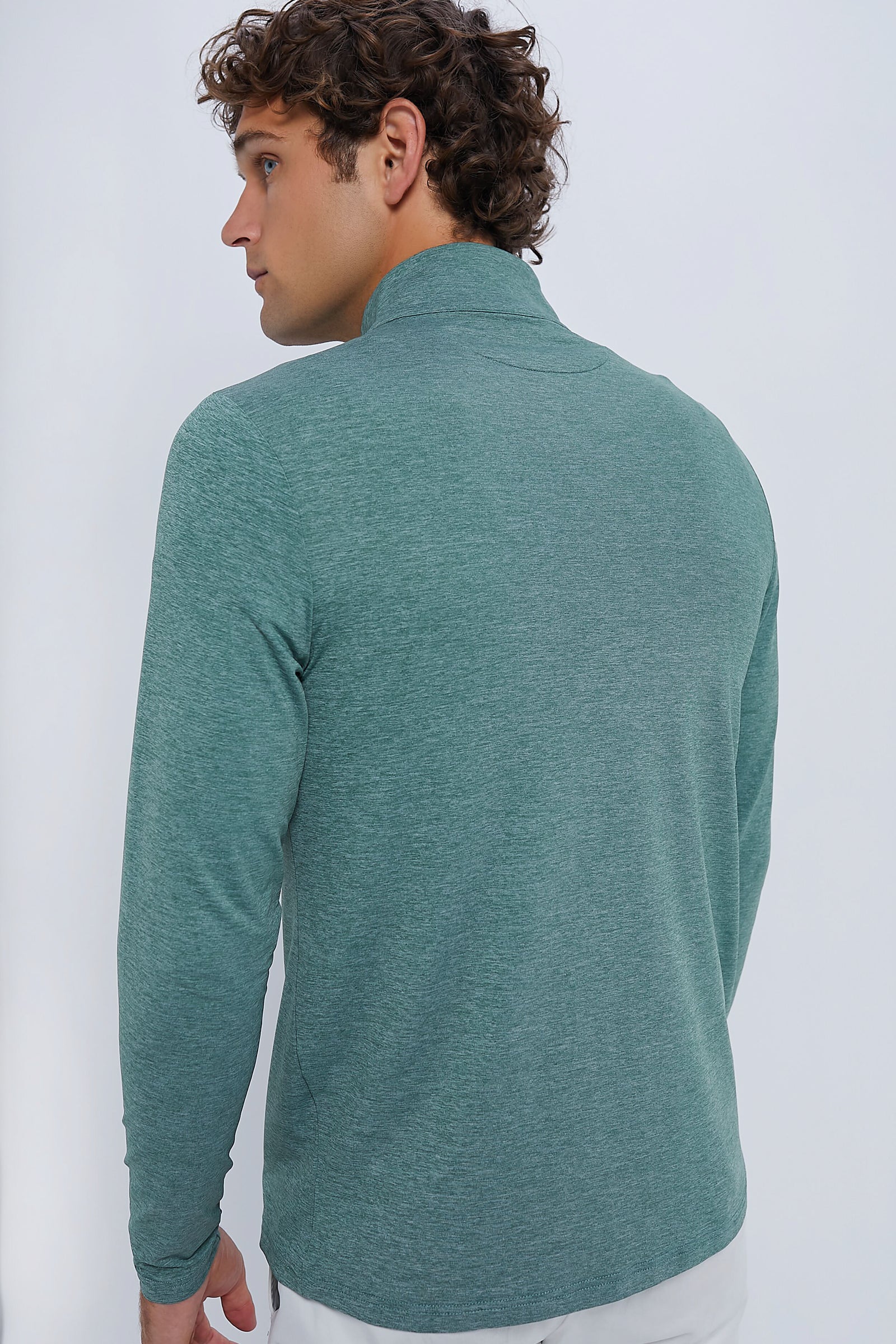 Heathered Forest Featherweight Performance Pullover