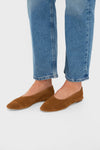 Tan Alba Ballet Flat