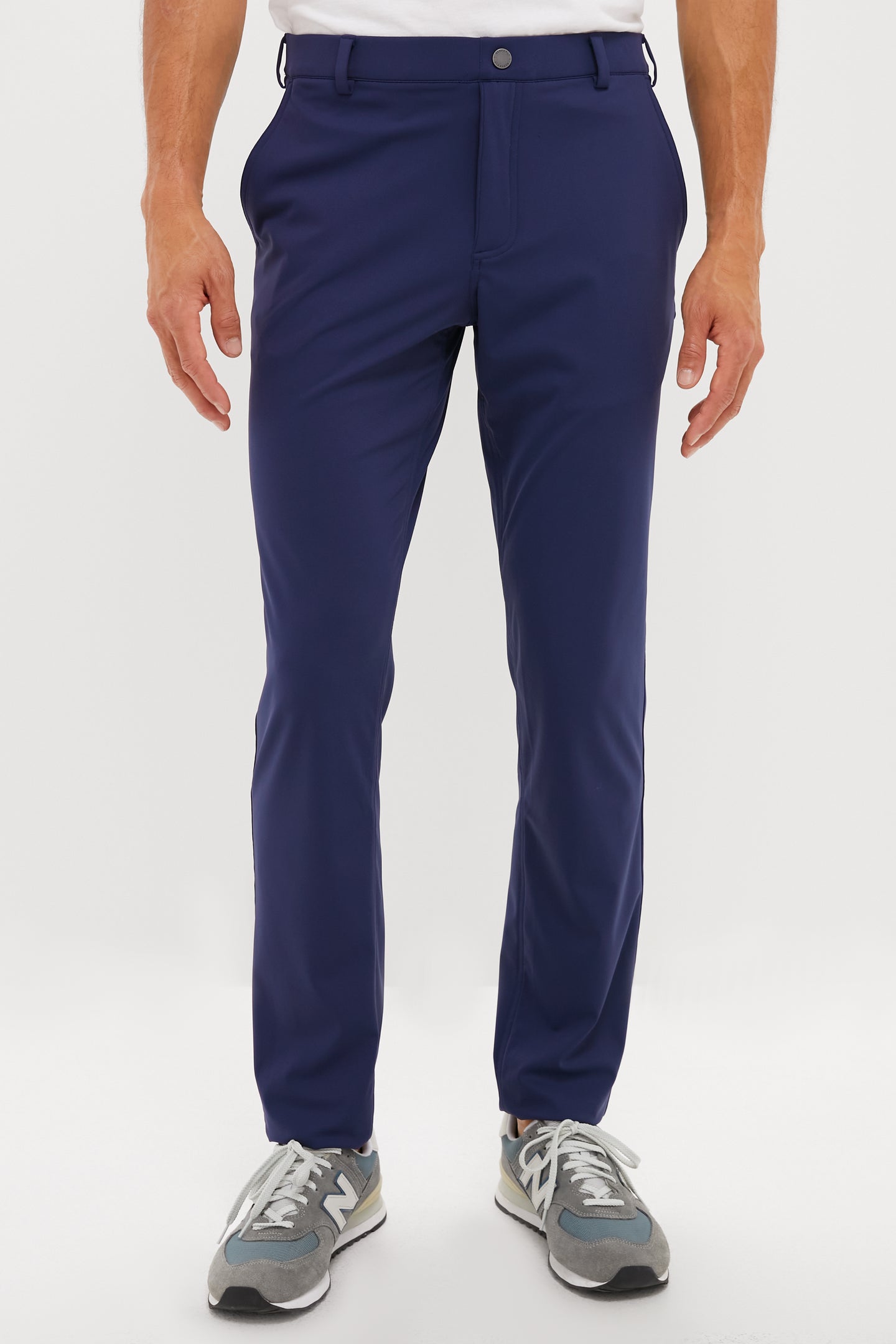 Navy Bradley Pull-on Trouser (34" Inseam)