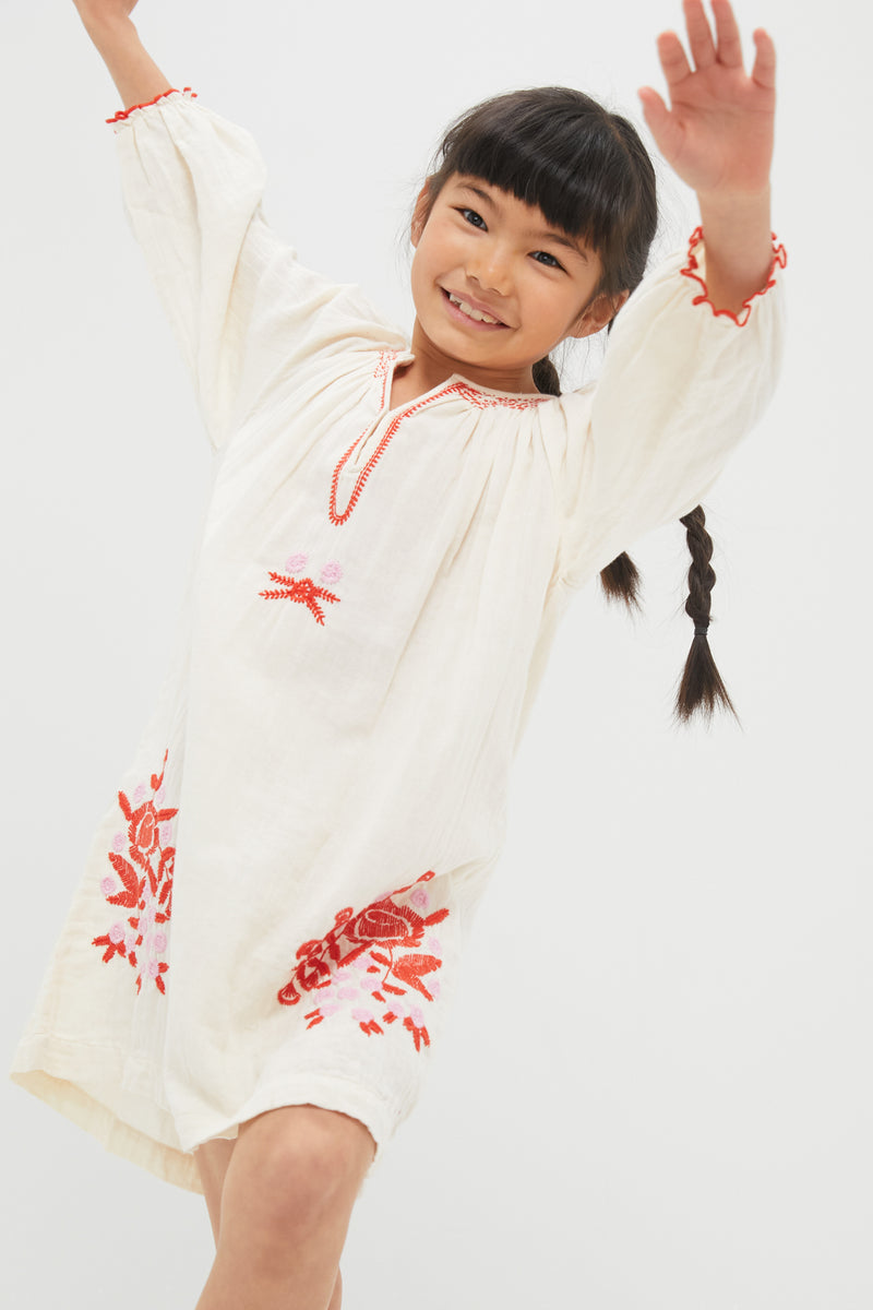 Pink and Orange Ava Dress