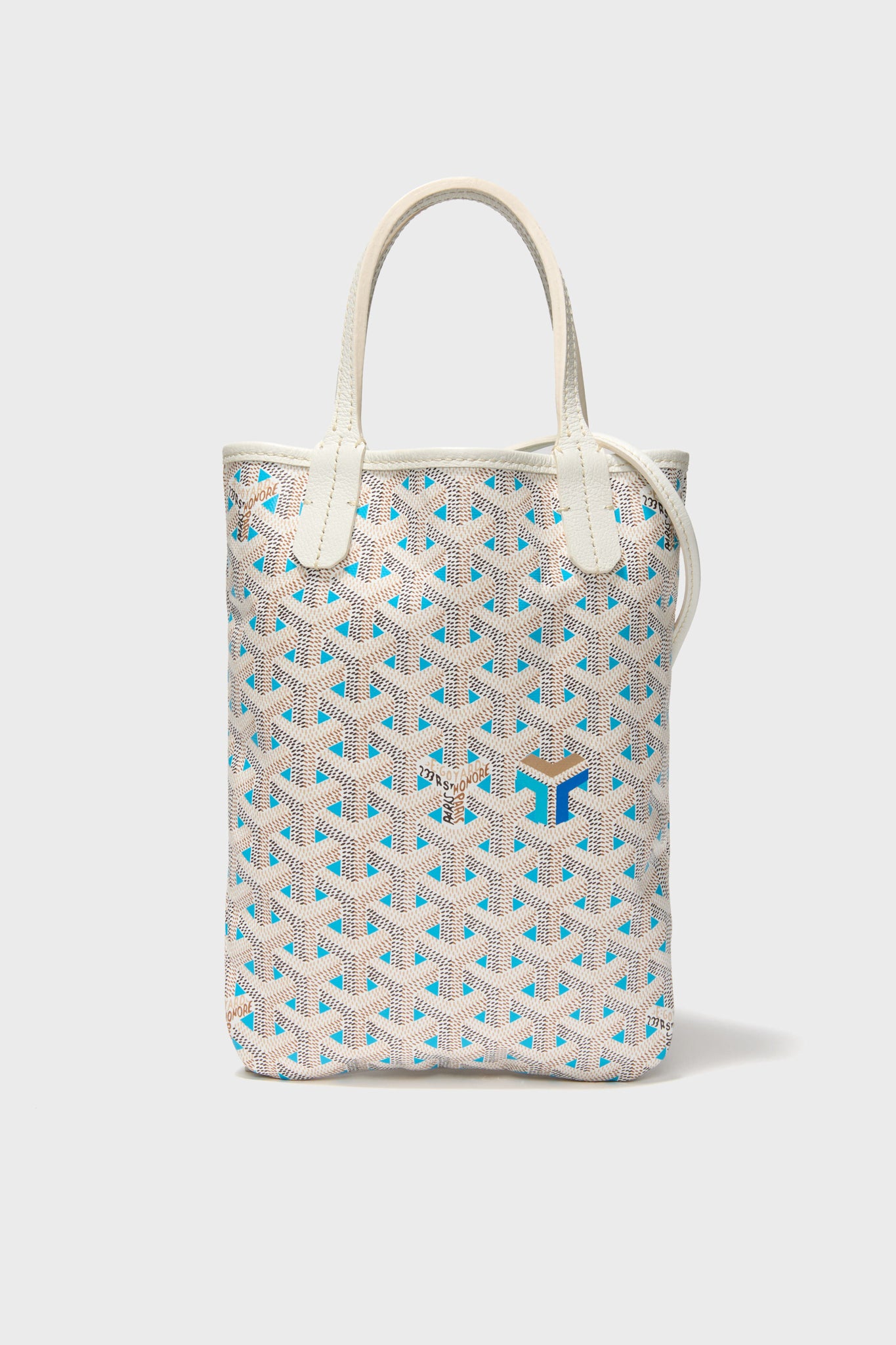 GOYARD Claire Voie Coated Canvas Mini Poitiers Tote