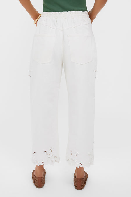 White Cavina Denim Jeans