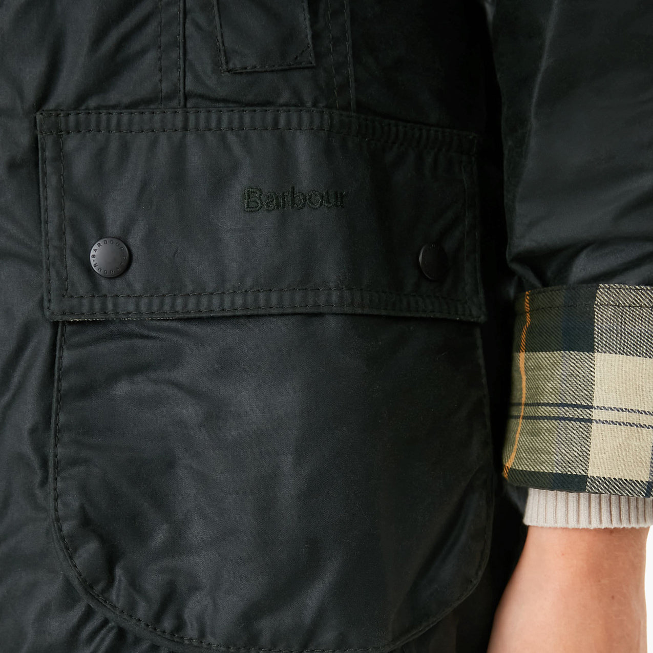 Sage Beadnell Wax Jacket | Barbour