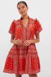 Exclusive Aces Wild Red Merritt Dress