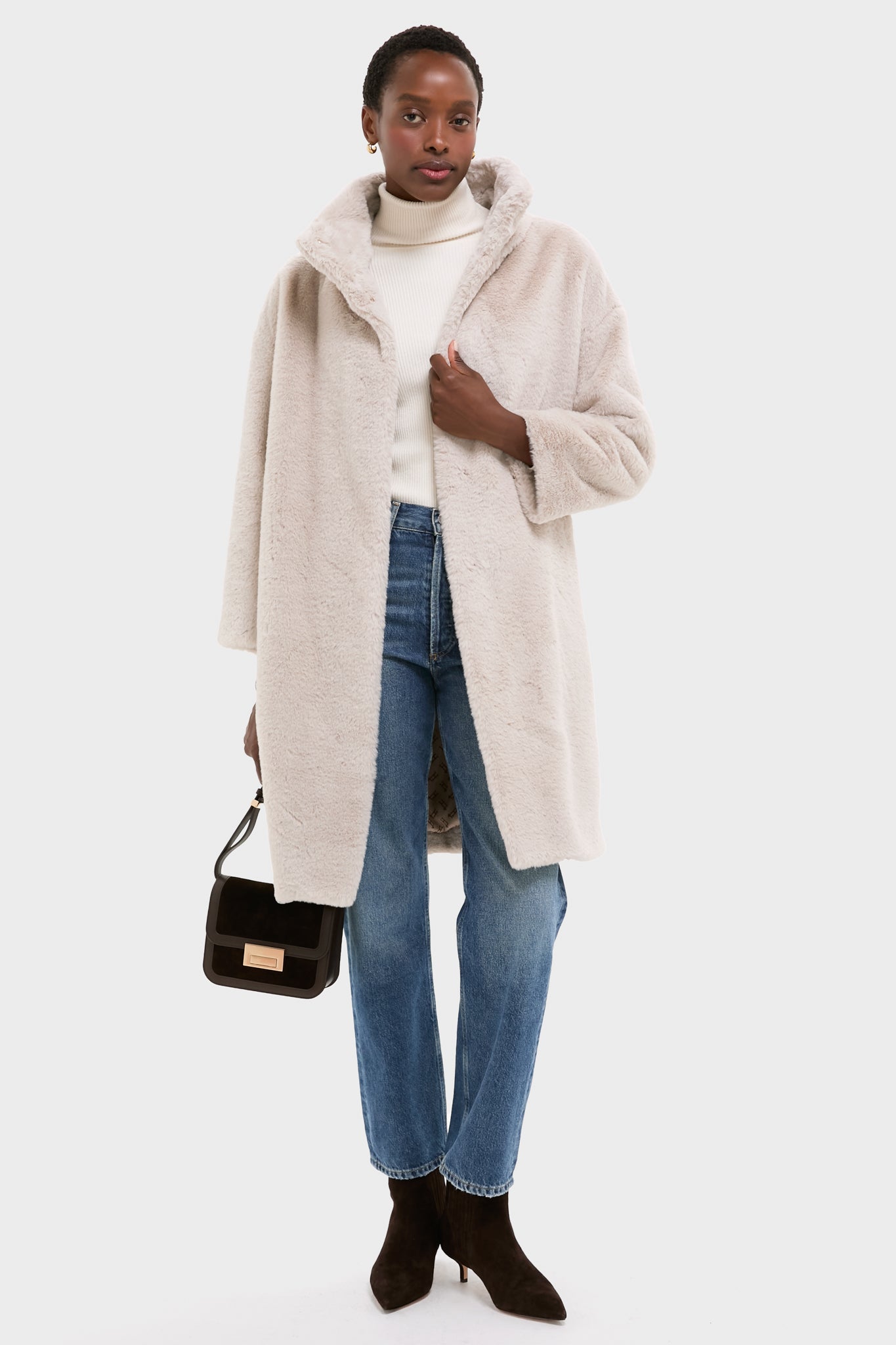 Chantilly Soft Alternative Fur Coat