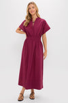 Burgundy Emmy Maxi Dress