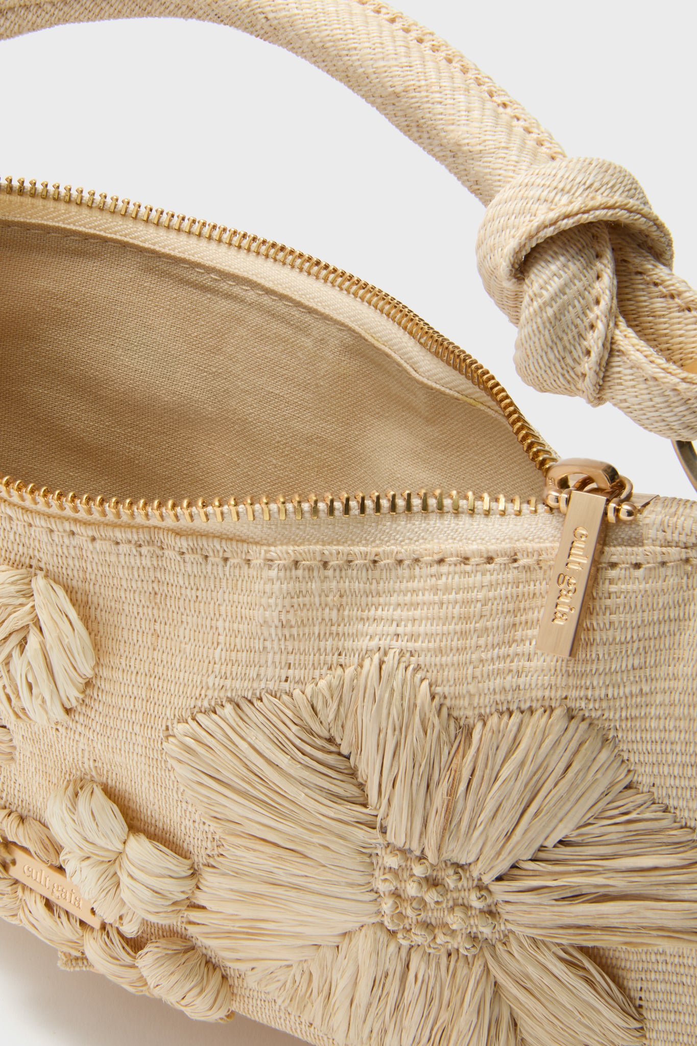 Natural Hera Nano Shoulder Bag | Cult Gaia