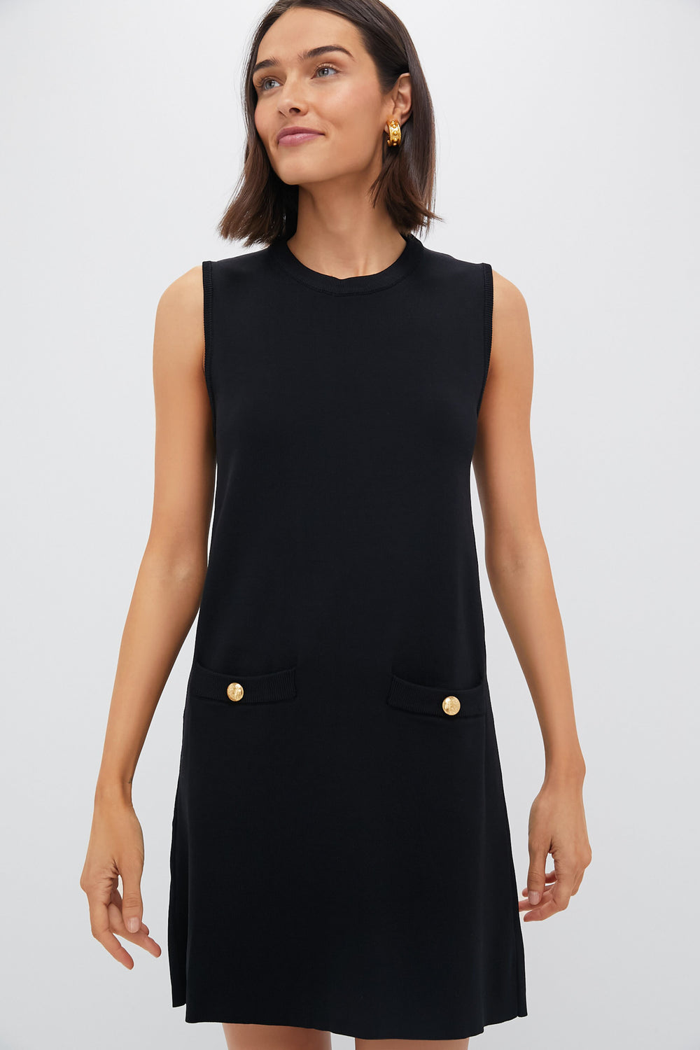 Pomander Place Black Knit Malley Dress Black / L Pomander Place Black Knit Malley Dress Black / L