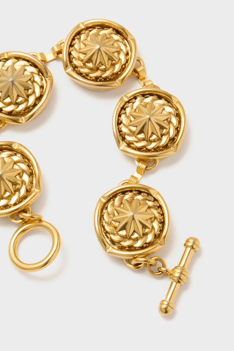 Gold Sailor Bubble Bracelet