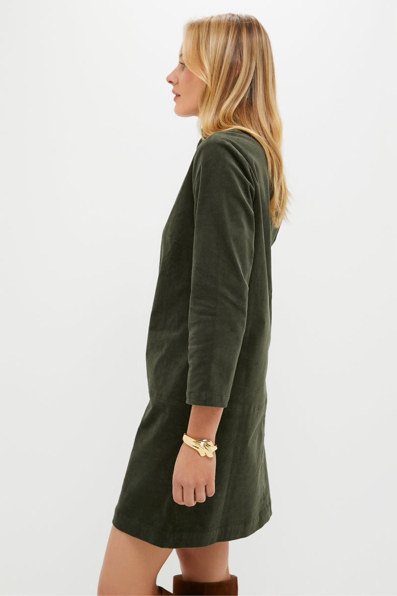 Red Ponte Clifton Dress