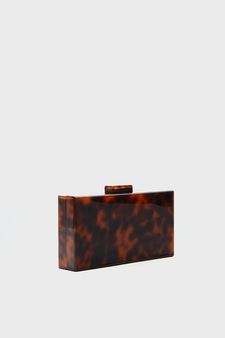 Exclusive Tortoise Margot Clutch